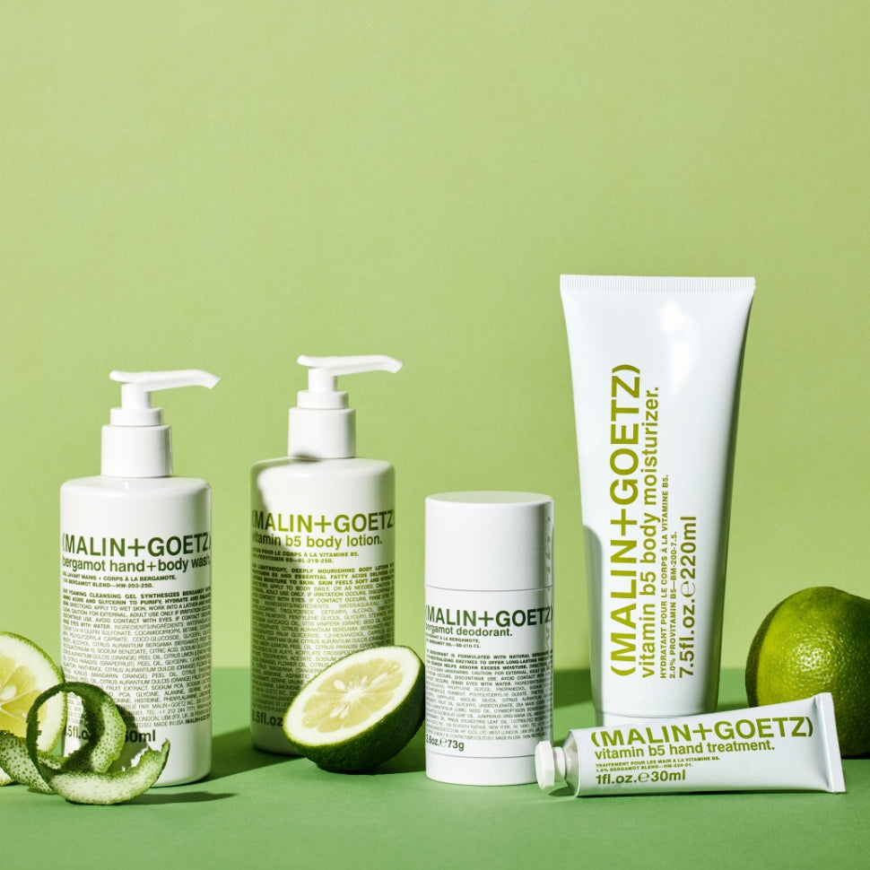 bergamot hand+body wash.