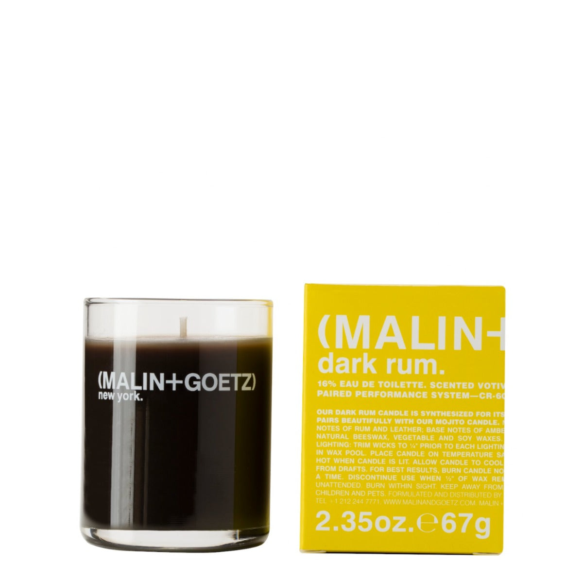 dark rum votive.