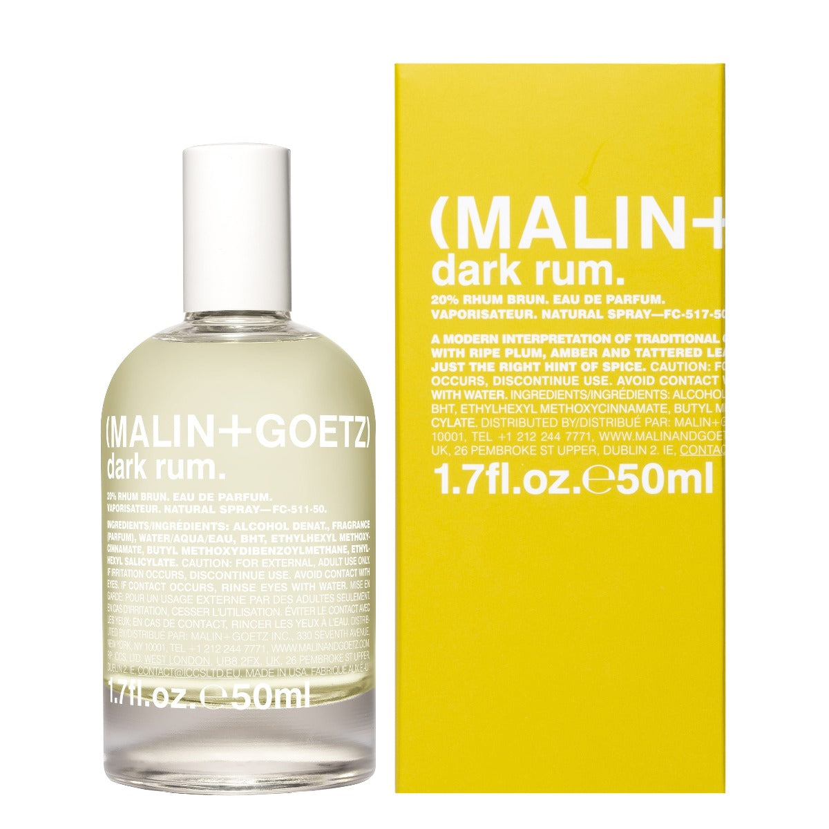 dark rum eau de parfum.