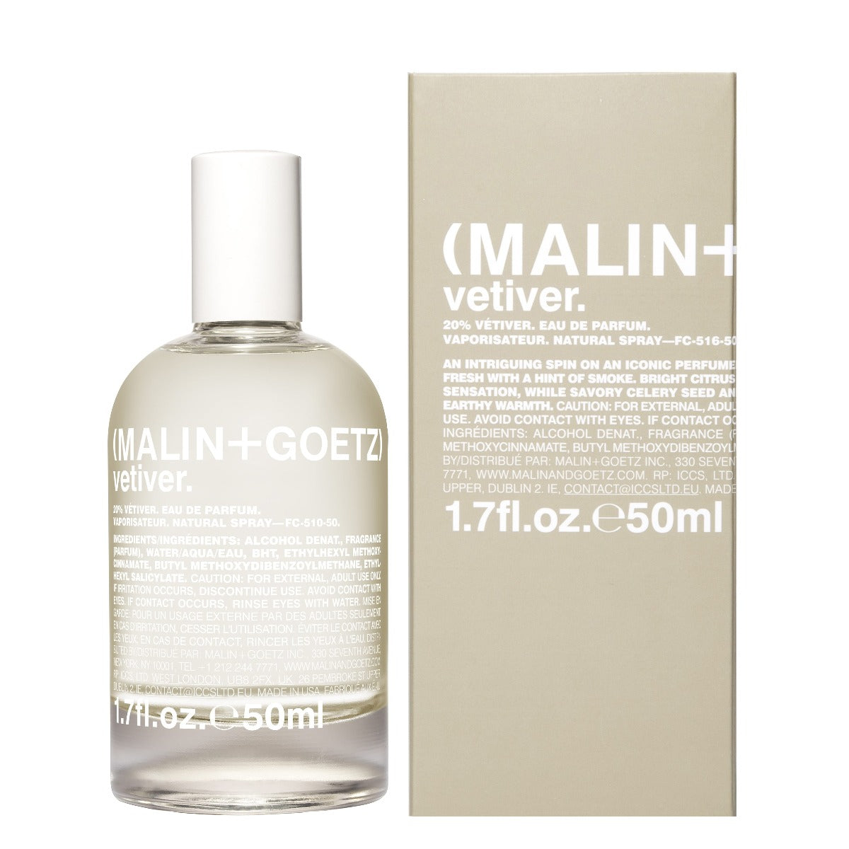 vetiver eau de parfum. - 1.7 fl.oz.