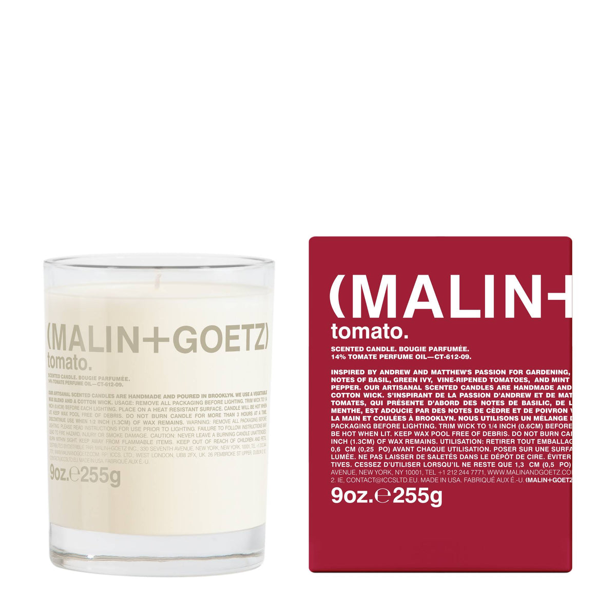 tomato candle. - 9 oz.